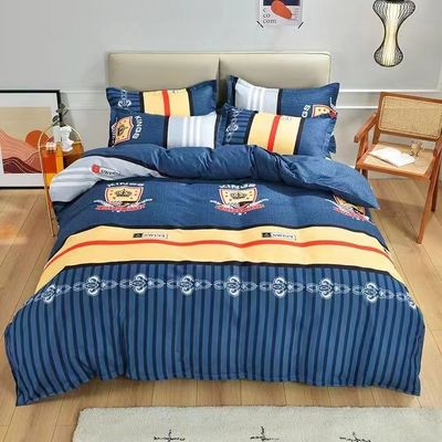Custom kleur luxe 100% katoenen beddengoed dekbed beddengoed bedden set