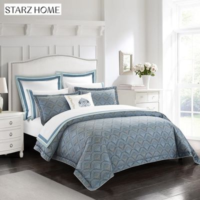 King Size 4 Piece Bedden Set Gemaakt van 100% katoen Vierdelige set voor bruiloft