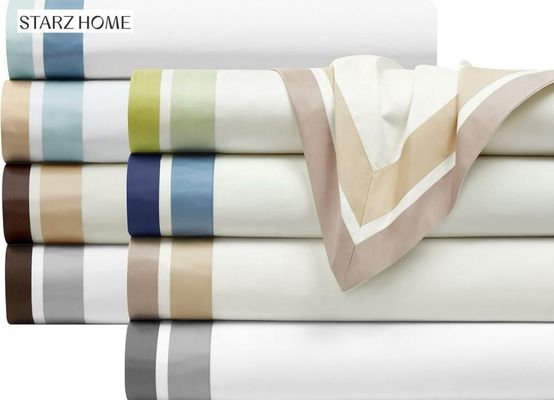 King Size 4 Piece Bedden Set Gemaakt van 100% katoen Vierdelige set voor bruiloft