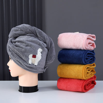 Unisex douchekap droog haar handdoek Custom Verdichting Elastische badkap voor duurzaam