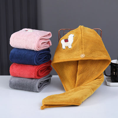 Unisex douchekap droog haar handdoek Custom Verdichting Elastische badkap voor duurzaam