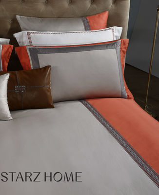 Hotel beddengoed set 100% katoen 4pcs platte beddengoed en dekbed voor full size bed