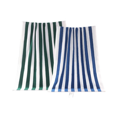 Verbeter uw bad ervaring met onze dik gestreepte katoenen badhanddoek OEM geaccepteerd
