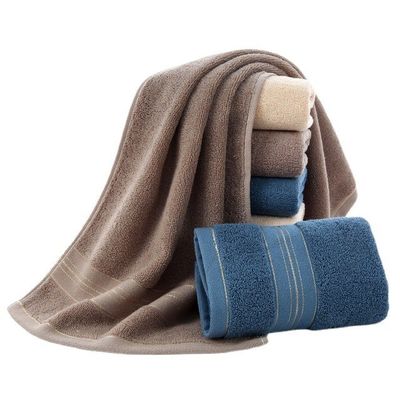 Gouden wasbare huishoudelijke handdoek van 100% katoen voor snel drogen en absorberen