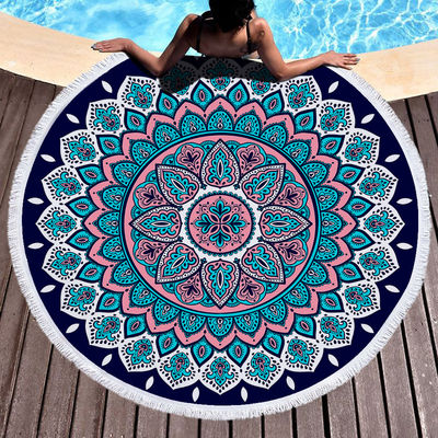 Hoog absorptievermogen Geweven strandhanddoek Ideaal voor thuis Hotel Sport Reis en cadeau
