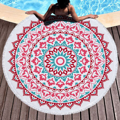 Hoog absorptievermogen Geweven strandhanddoek Ideaal voor thuis Hotel Sport Reis en cadeau