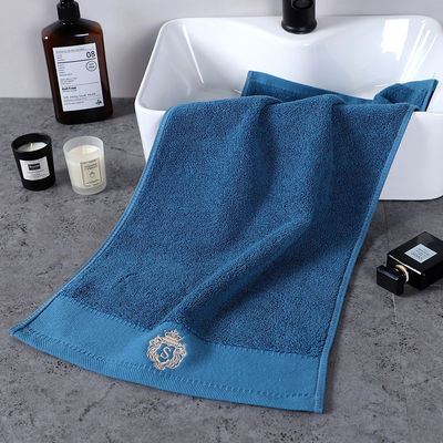 Dik katoenen gestreepte patroon Luxe Hotel handdoek set met geborduurd logo en OEM logo