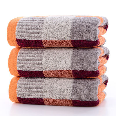 Home maat borduren logo katoenen handdoek voor mannen vrouwen zachte dikke handdoeken