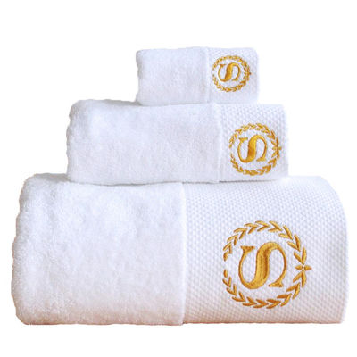 Five Star Hotel Bad Towel Set met maat in SOLID COLOR 16S Katoenen handdoek