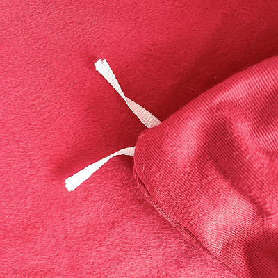 In Rood Kleur Warm Mink Velvet Crystal Bed Linen Set voor de Winter Bed Linen Quilt Cover