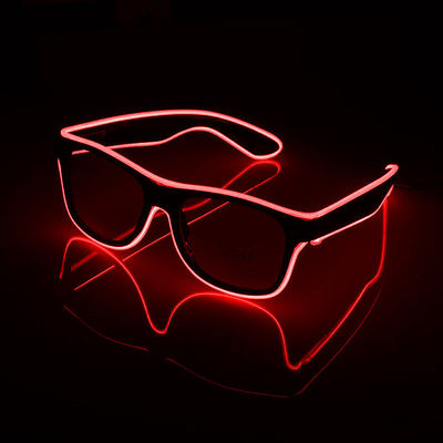 Lichtbril blinds gloeiende zonnebril voor feest bar flits LED licht speelgoed gemakkelijk