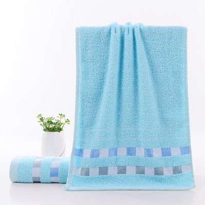 Zachte en absorberende 600gm Egyptisch katoen luxe plain wit gezicht handdoek voor hotel bad