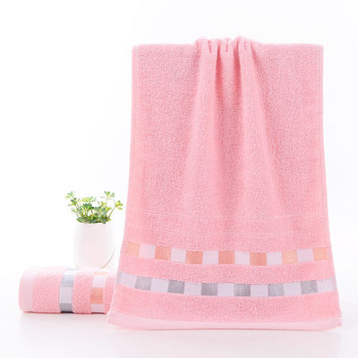 Zachte en absorberende 600gm Egyptisch katoen luxe plain wit gezicht handdoek voor hotel bad