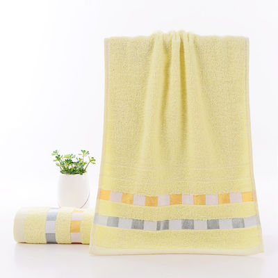 Zachte en absorberende 600gm Egyptisch katoen luxe plain wit gezicht handdoek voor hotel bad