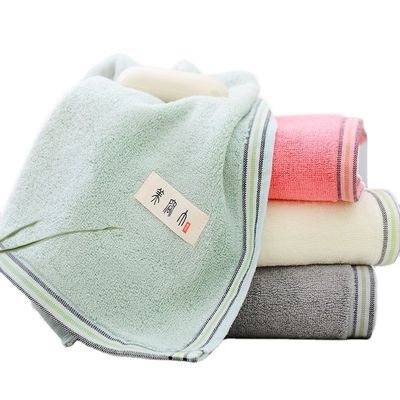 Modieuze bamboevezel gezichtsreinigingshanddoek voor een hoge absorptie