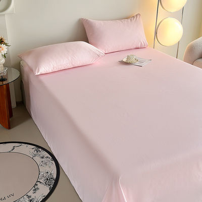 Gepersonaliseerd puur katoen 60S 200TC beddengoed solide kleur 133*72 bedden set voor huis hotel