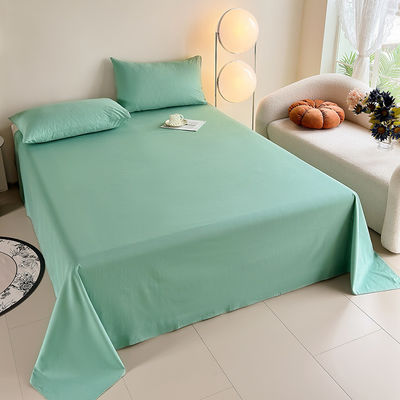 Gepersonaliseerd puur katoen 60S 200TC beddengoed solide kleur 133*72 bedden set voor huis hotel