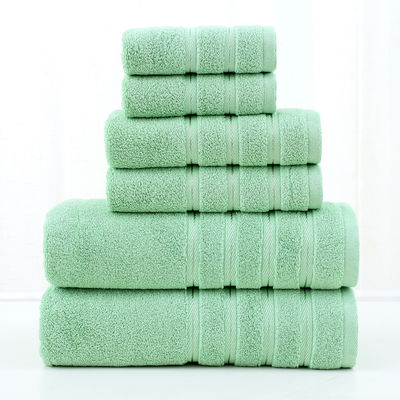 Extra grote katoenen handdoek voor Hotel Home Spa 6 stukken per set zacht en luxe voordeel