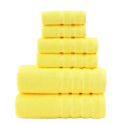Extra grote katoenen handdoek voor Hotel Home Spa 6 stukken per set zacht en luxe voordeel