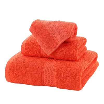 100% katoenen handdoek set perfect voor sport hotel 3-stuk geschenkdoos 35 * 75cm en 70 * 140cm