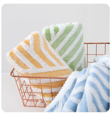 Verdichte weefsel Duurzaam Jacquard Koraal Vlies Dishcloth Microfiber Reiniging Rag