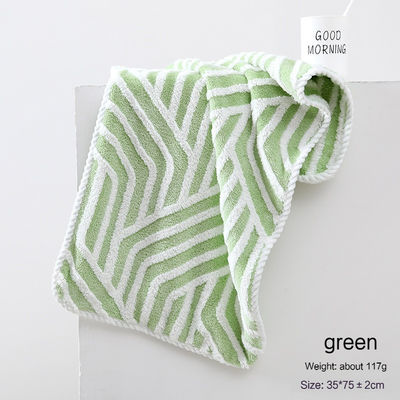 Verdichte weefsel Duurzaam Jacquard Koraal Vlies Dishcloth Microfiber Reiniging Rag