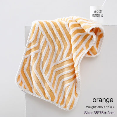 Verdichte weefsel Duurzaam Jacquard Koraal Vlies Dishcloth Microfiber Reiniging Rag