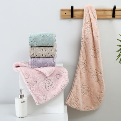 Zacht en huidvriendelijk Microfiber Droog haarkap Fast Absorbent 65*25cm Nieuwheid Patroon