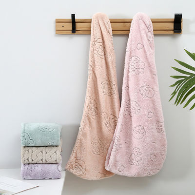 Zacht en huidvriendelijk Microfiber Droog haarkap Fast Absorbent 65*25cm Nieuwheid Patroon