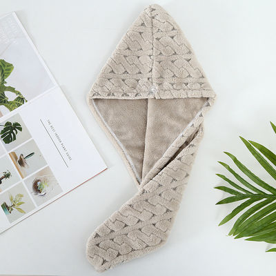 Zacht en huidvriendelijk Microfiber Droog haarkap Fast Absorbent 65*25cm Nieuwheid Patroon