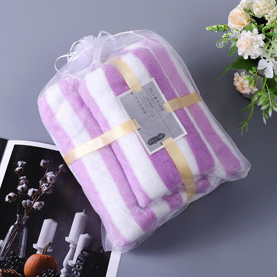 Soft en absorberend Microfiber Coral Fleece Cation Bath Towel Set voor alle leeftijden