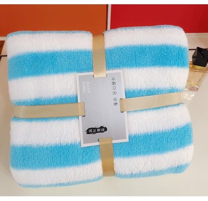 Verdikte warp gebreide pluis Cationic Set 3 in 1 Handdoek voor Designer Badkamer zoals getoond