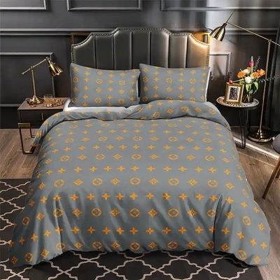 100% polyestervezel luxe kerstcadeau 4 stukken dekbedbed voor volwassenen