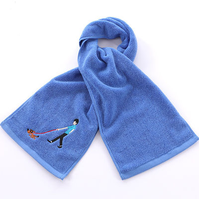 Pure katoenen sporthanddoek voor alle leeftijden Plain weefsel Zweet-Wicking en water-absorberend