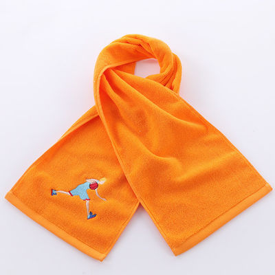 Pure katoenen sporthanddoek voor alle leeftijden Plain weefsel Zweet-Wicking en water-absorberend