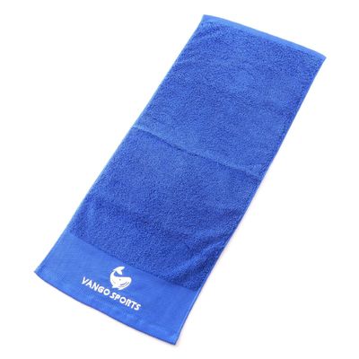 Gepersonaliseerd logo katoenen handdoek absorbeert water efficiënt en laat geen lint achter