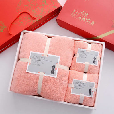 Kind-proof Luxe Set 3 in 1 Hotel Designer Coral Fleece Badkamer Bad Towel Set
