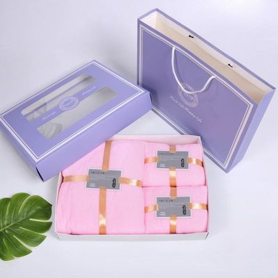 Kind-proof Luxe Set 3 in 1 Hotel Designer Coral Fleece Badkamer Bad Towel Set