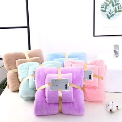 3pcs baddoek set super sterke waterabsorptie voor huis hotel bruiloft souvenirs