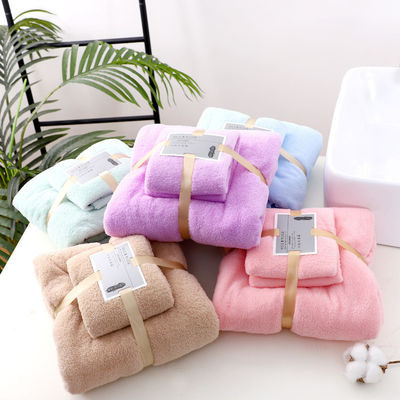 3pcs baddoek set super sterke waterabsorptie voor huis hotel bruiloft souvenirs