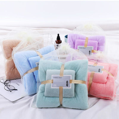 3pcs baddoek set super sterke waterabsorptie voor huis hotel bruiloft souvenirs