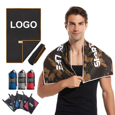Sport-microfiber gymhanddoek Custom gedrukte handdoek voor zweet absorptie en fitness