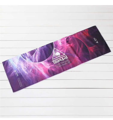 Sport-microfiber gymhanddoek Custom gedrukte handdoek voor zweet absorptie en fitness