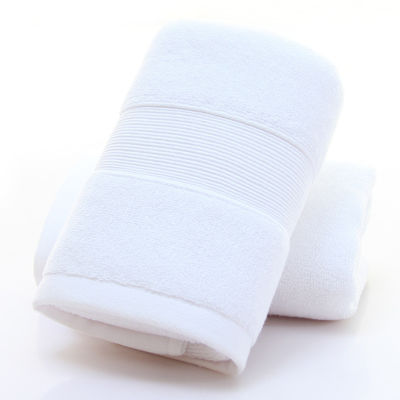 Home Hotel Spa Ect 35*35cm geborduurd LOGO Katoenen handdoek Wit Al katoen Absorberend