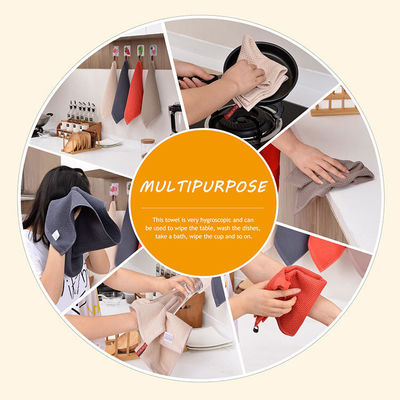 Bulk Cotton Hanging Multi Color Kitchen Dish Towels in QUICK-DRY met Super Absorbent
