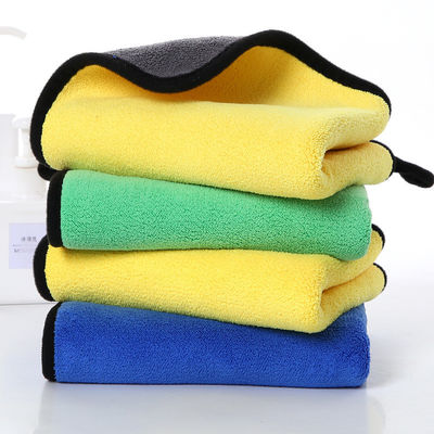 Coral Fleece Microfiber Stof voor het reinigen en drogen van auto's Op maat gemaakte ontwerpen aanvaard