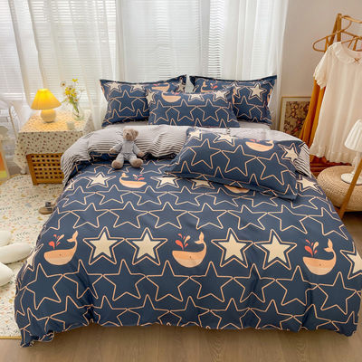 Home Warm Gezellig Luxe Adembenemend Superzacht Bed Linnen 4 Piece Bed Linnen Set