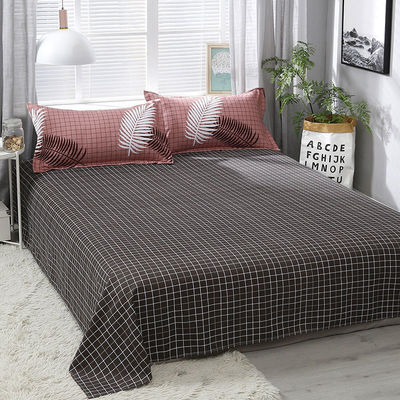 Gedrukt 400TC Custom Designs Cotton Duvet Cover Set met 4 stukken Bed Sheet Set