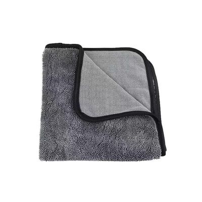 1200gm dubbele laag verdikt twist handdoek voor autoreiniging van auto's met microvezel