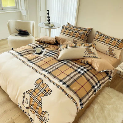 Luxe roosterbeer mode design dekbed bedden set voor kinderen en volwassenen